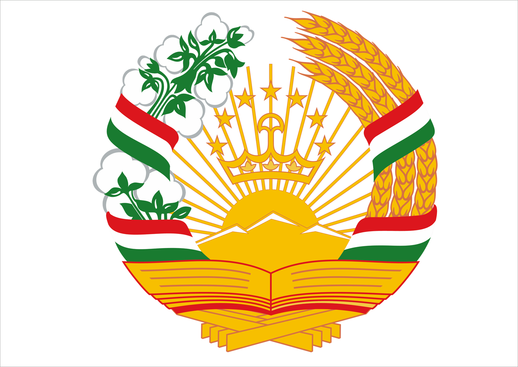 Emblem of the Republic of Tajikistan