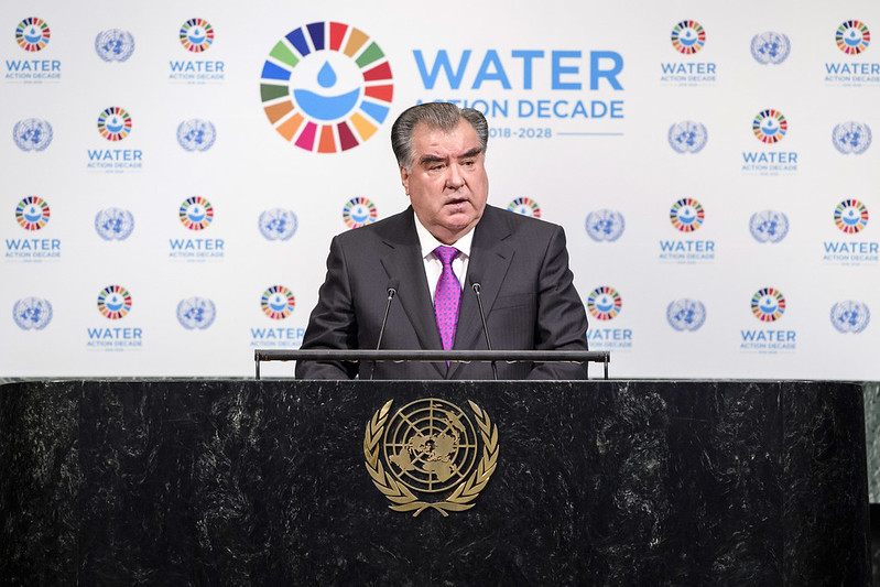 Emomali Rahmon, President of the Republic of Tajikistan